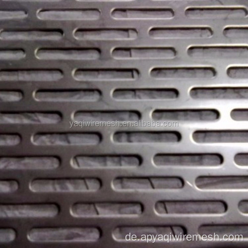 Aluminium perforiertes verzinktes Stahl perforiertes Metallnetz